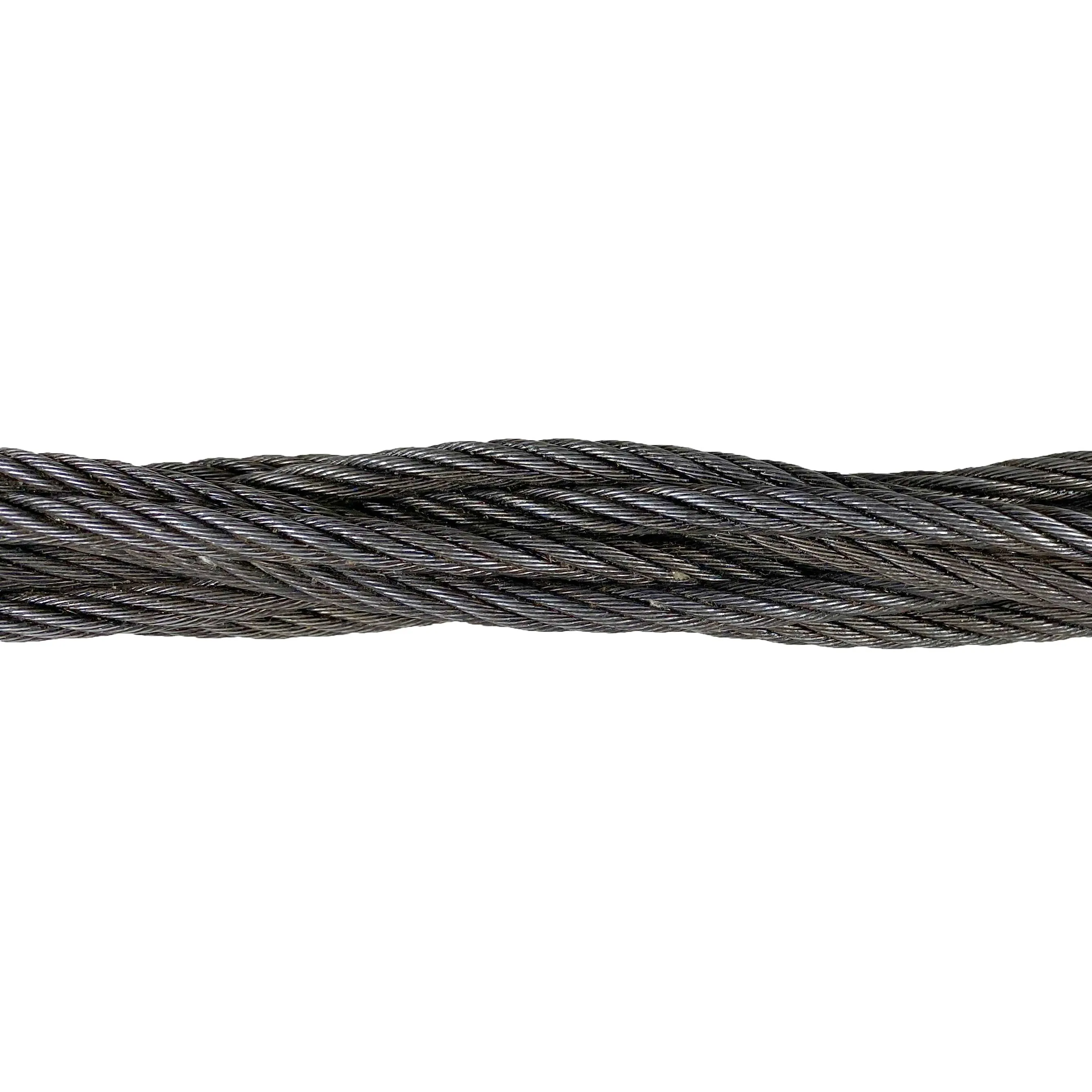 1" x 20' Nine Part Braided Wire Rope Sling