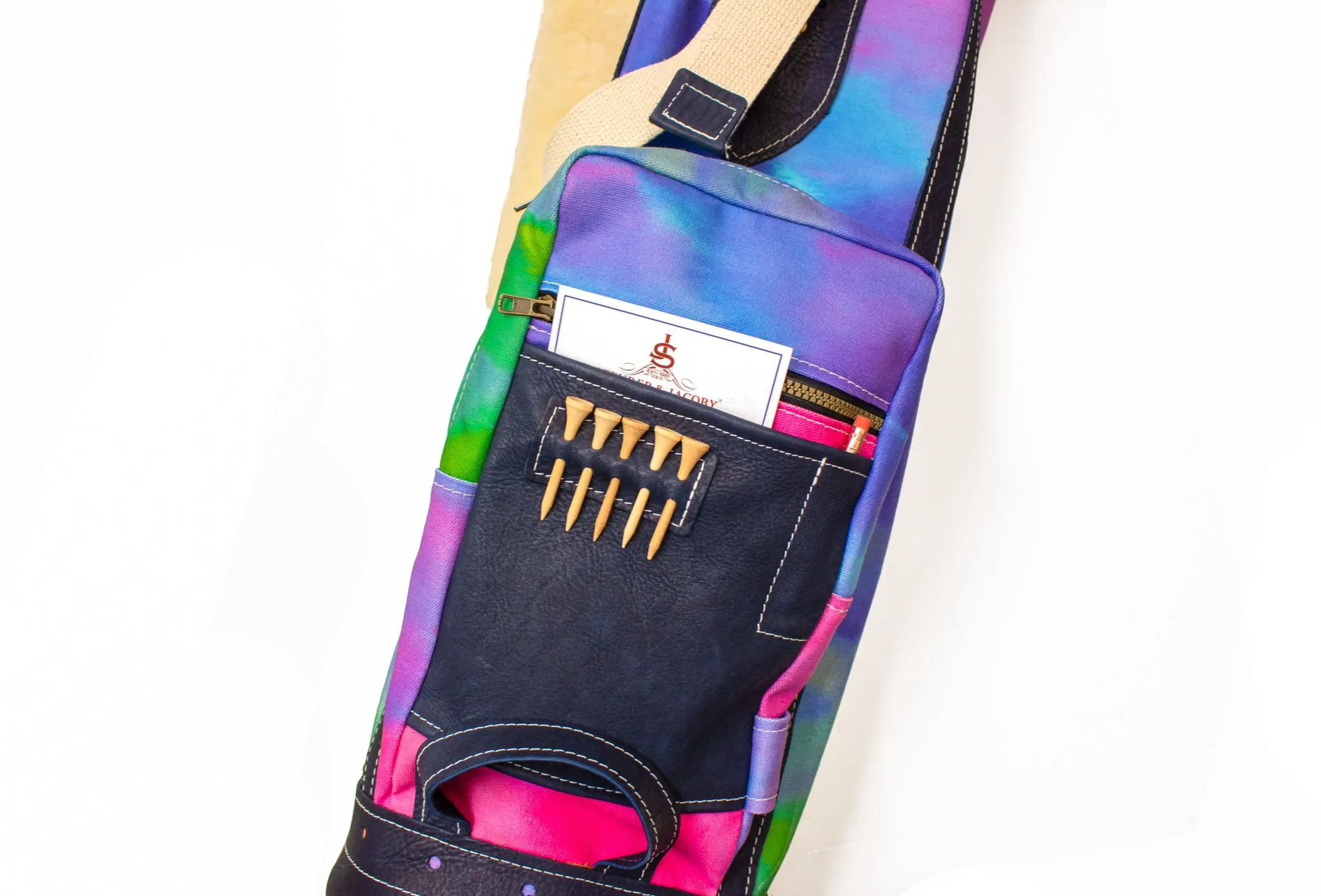 8" Tie Dye Golf Bag