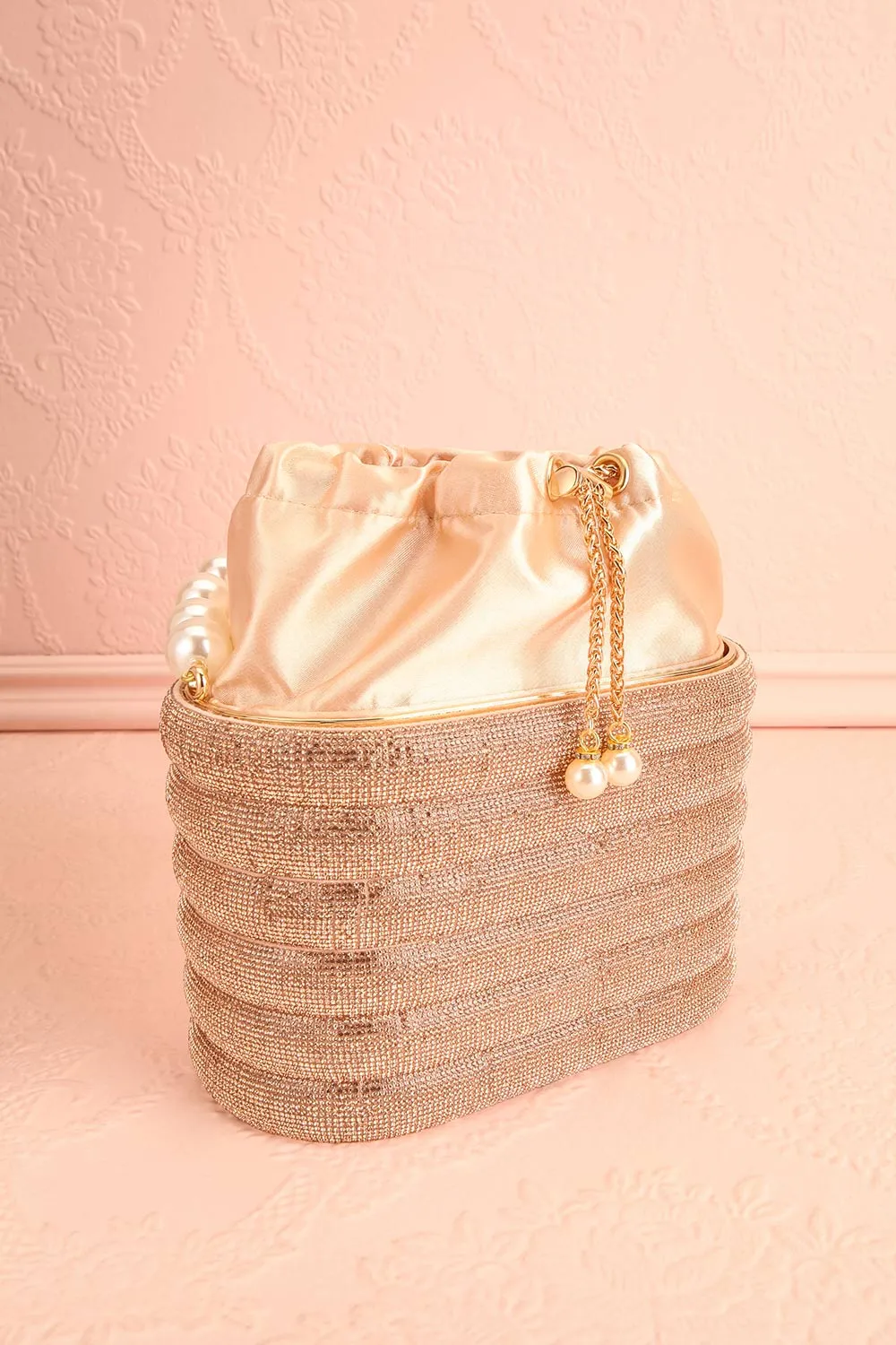 Apasiona Champagne | Crystal Bucket Bag