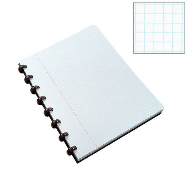 Atoma Classic Colours Polypropylene Cover Disc-Bound Refillable Notebook 195 x 210