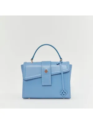 Auda Blue Satchels 0 Genuine Leather