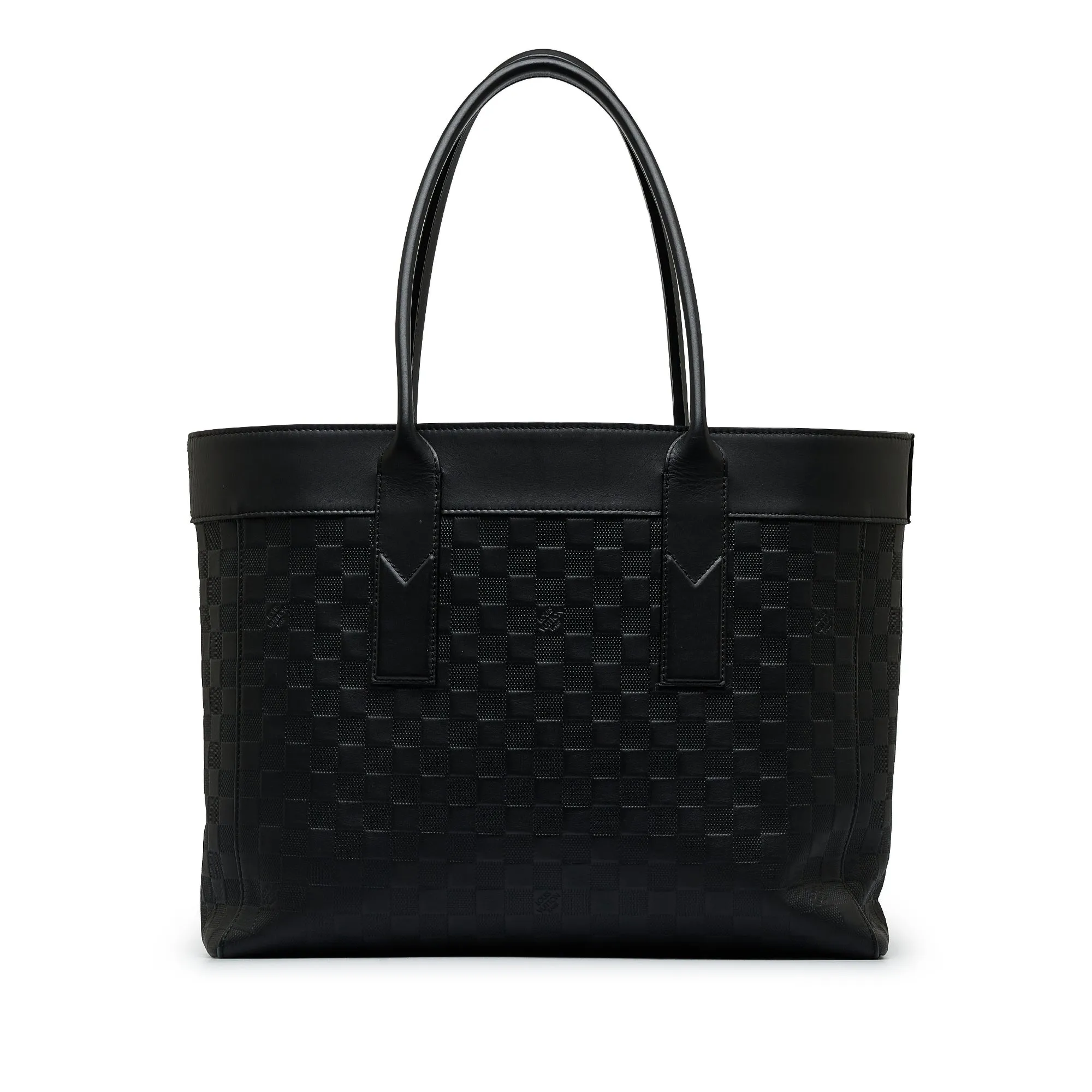 Black Louis Vuitton Damier Infini Cabas Voyage Tote Bag