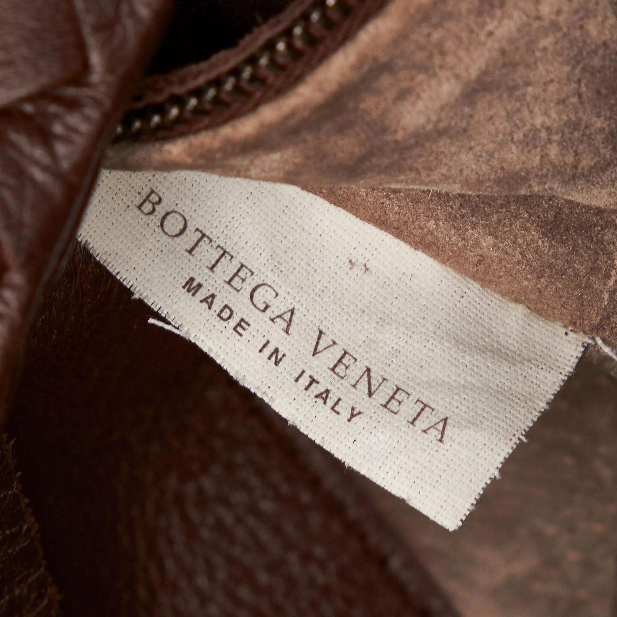 Bottega Veneta Baseball Leather Hobo Bag (SHG-22963)