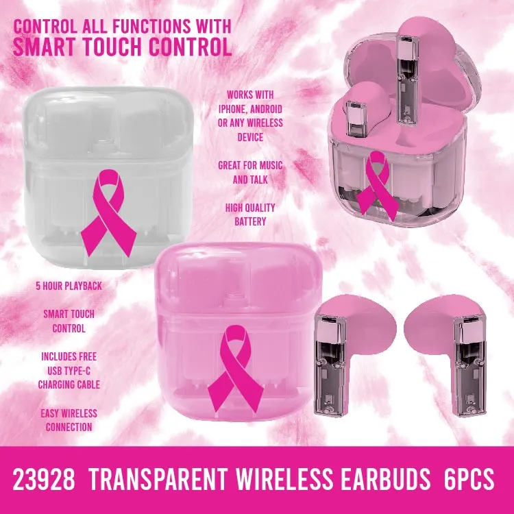 Breast Cancer Awareness Pink Assortment Floor Display - 84 Pieces Per Retail Ready Display 88474