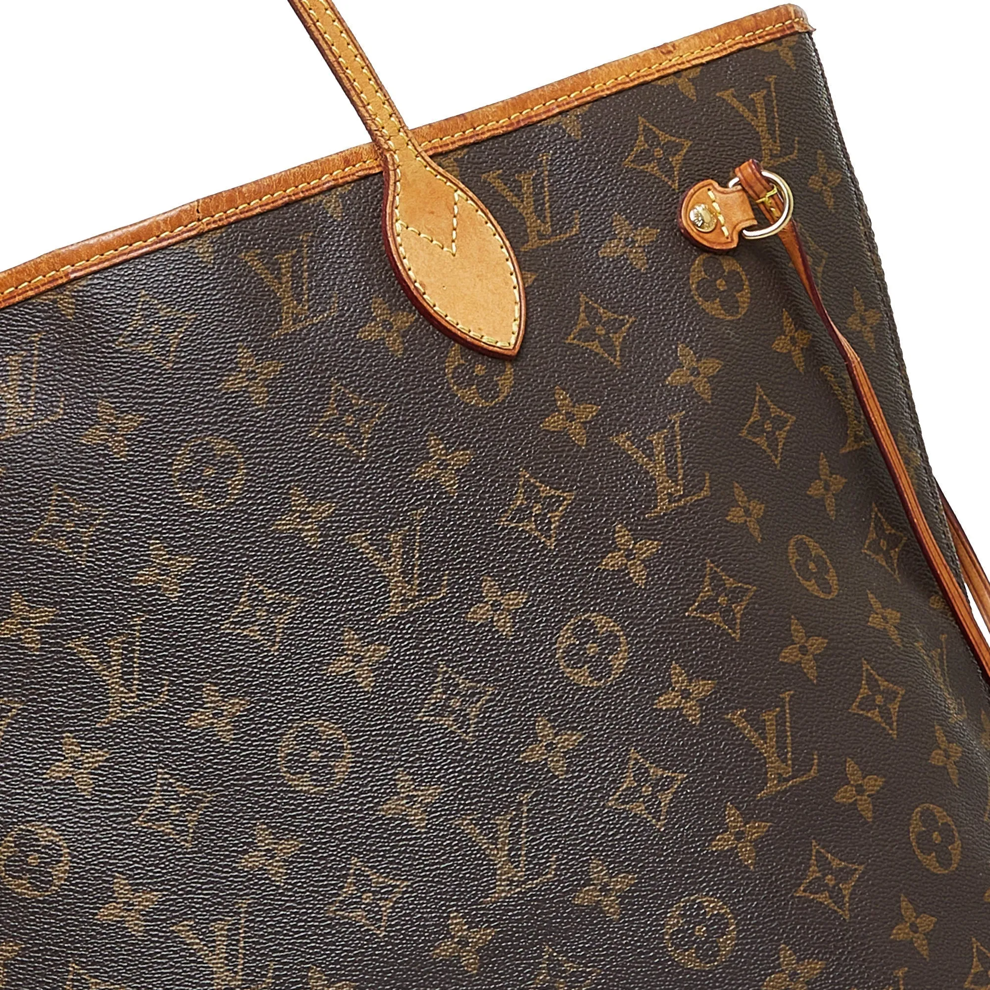 Brown Louis Vuitton Monogram Neverfull MM Tote Bag