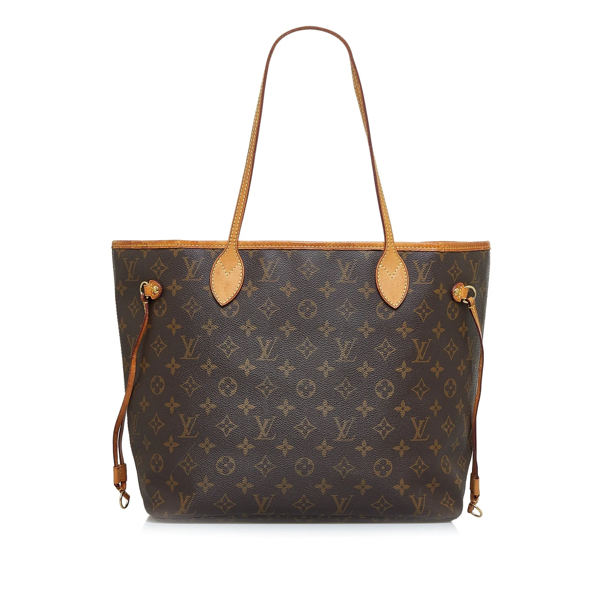 Brown Louis Vuitton Monogram Neverfull MM Tote Bag