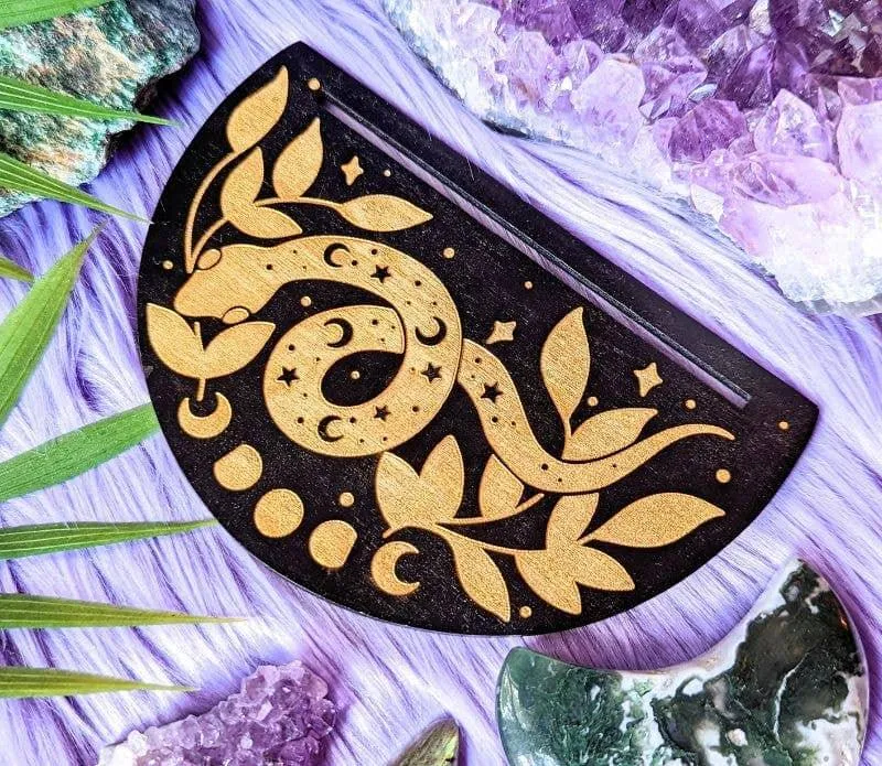 Celestial Serpent Oracle Card Holder | Goddess Provisions