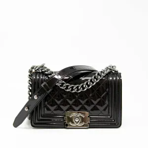 Chanel Black Small Boy Bag