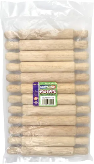 Creativity Street® Rolling Pins, 12-piece Pack (Pacon)