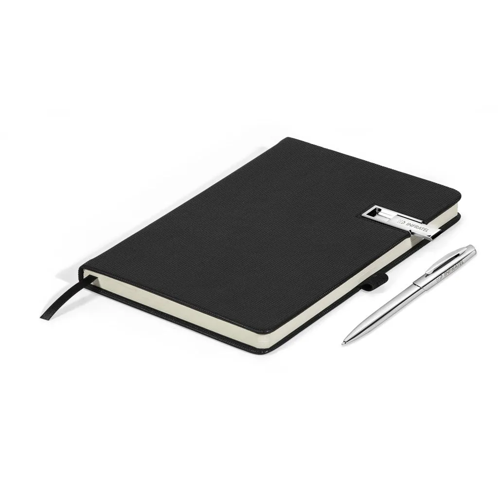 Cypher A5 Hard Cover USB Notebook - 8GB