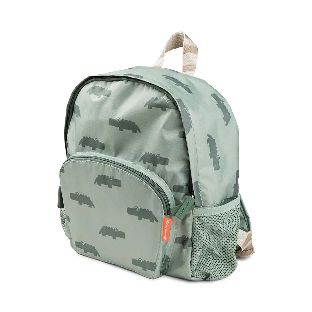 Done by Deer Backpack | Croco Green