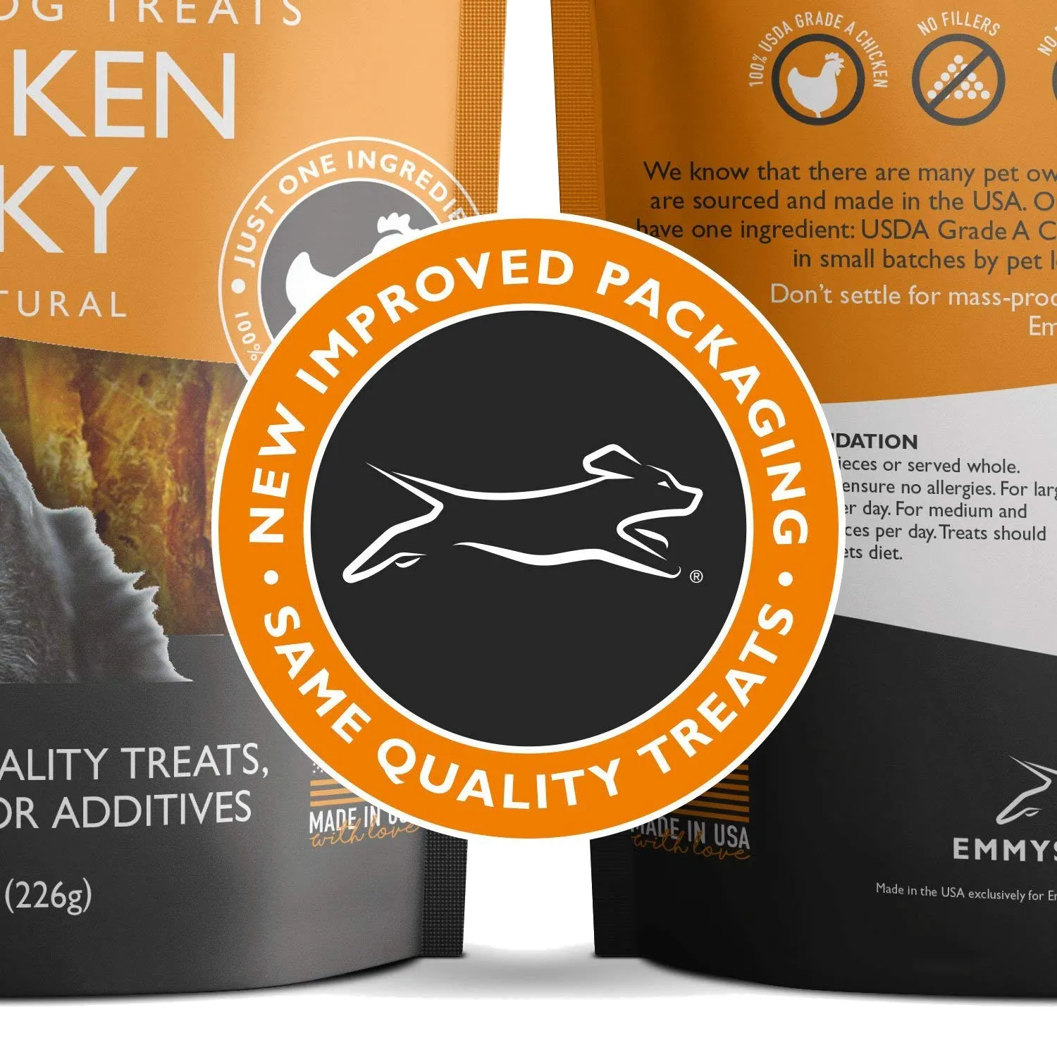 EBPP Premium Chicken Jerky Dog Treats