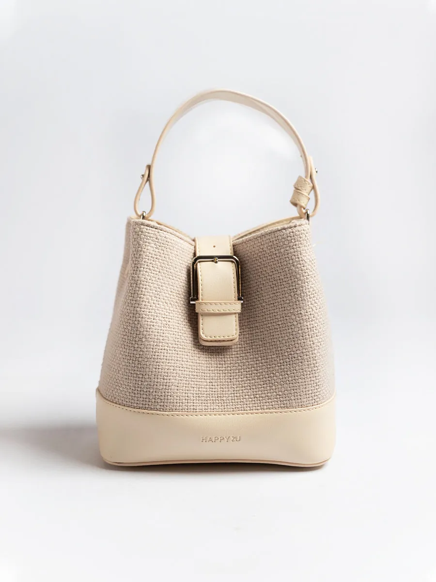 Eryca Raffia Bucket Bag