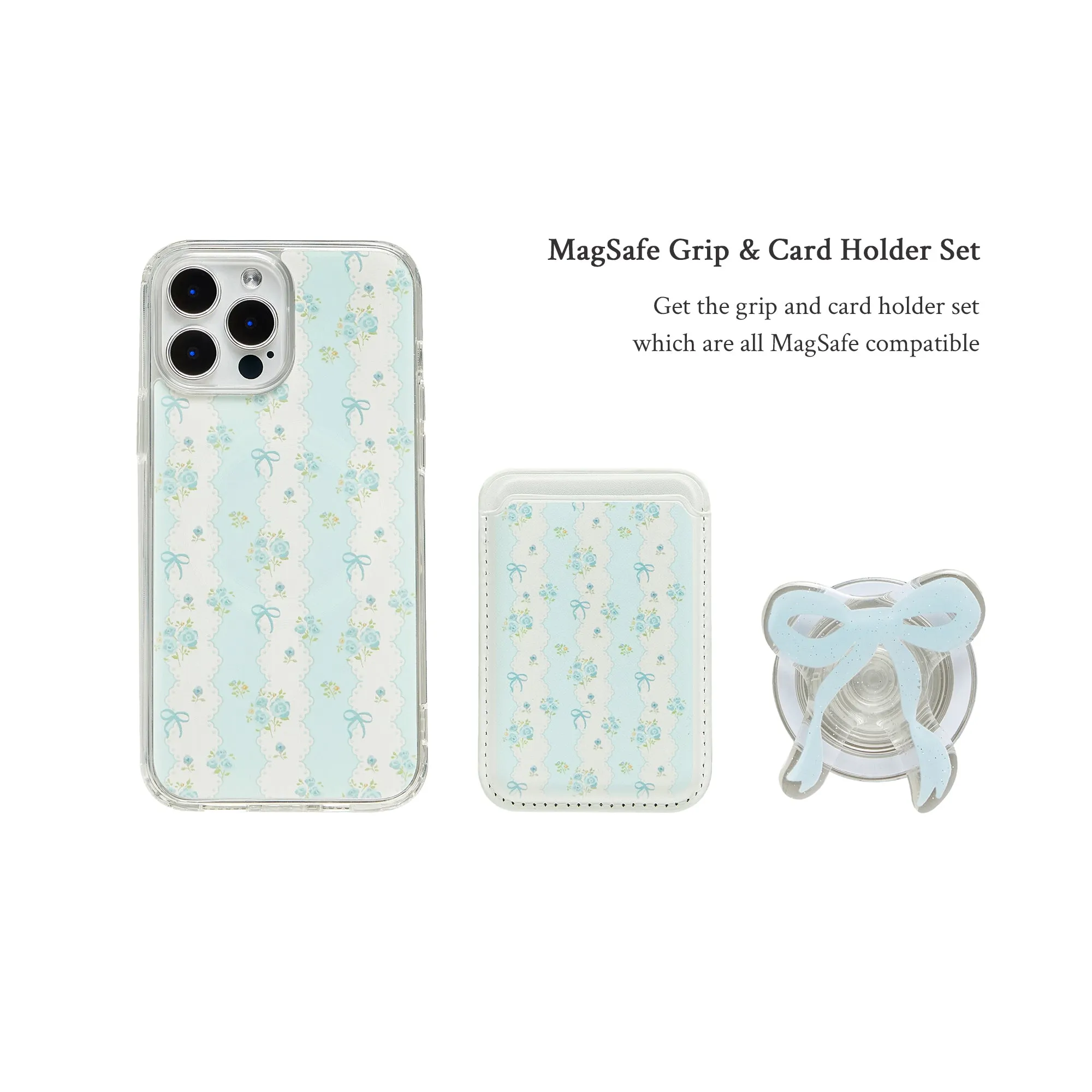 Floral Laser MagSafe Phone Case