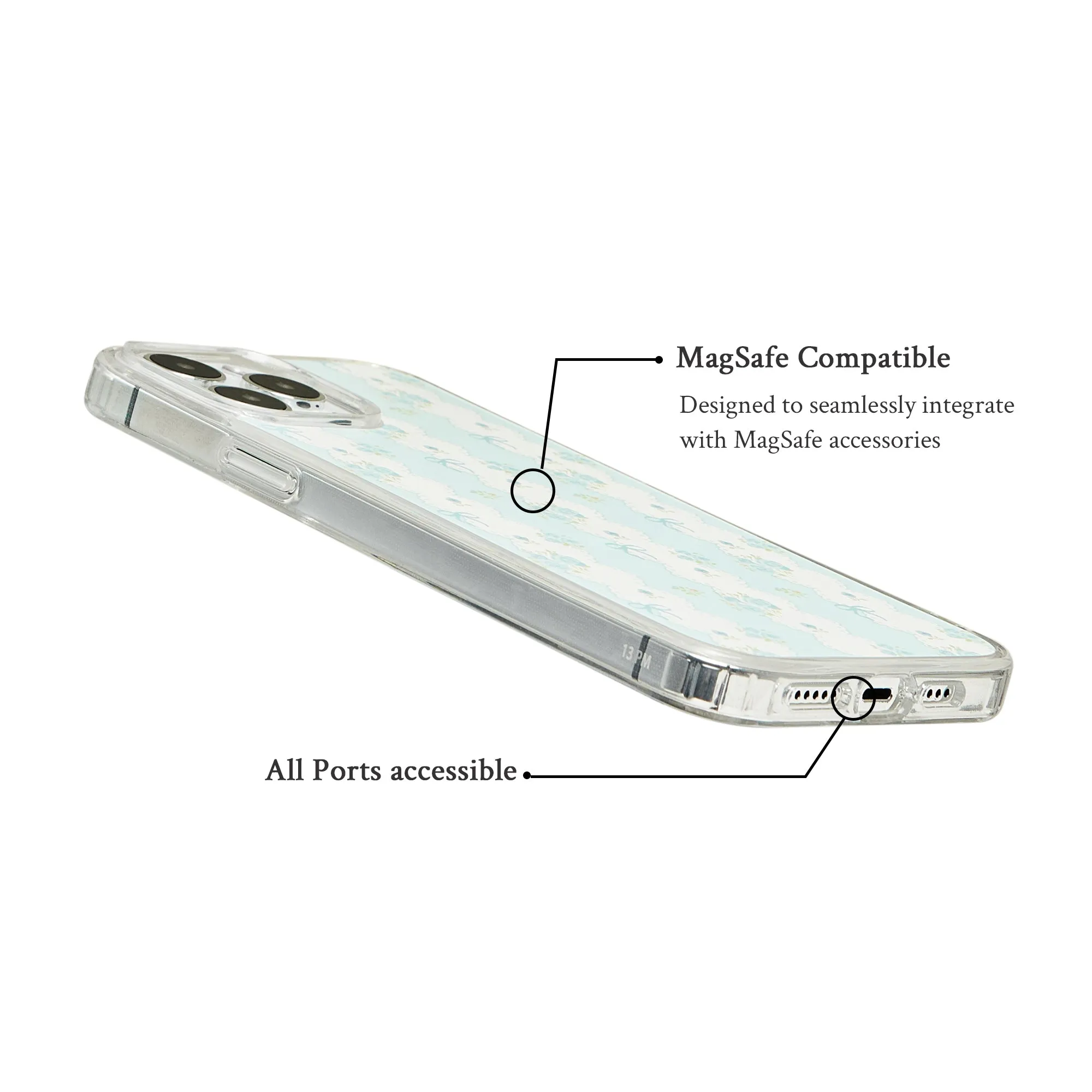 Floral Laser MagSafe Phone Case