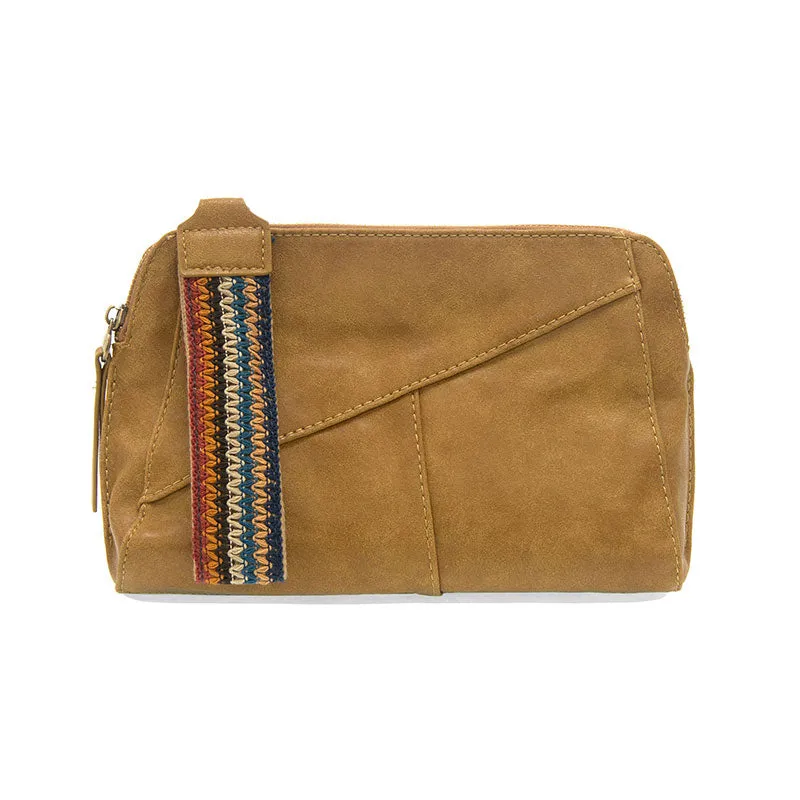 Gigi Crossbody with Woven Wristlet Strap