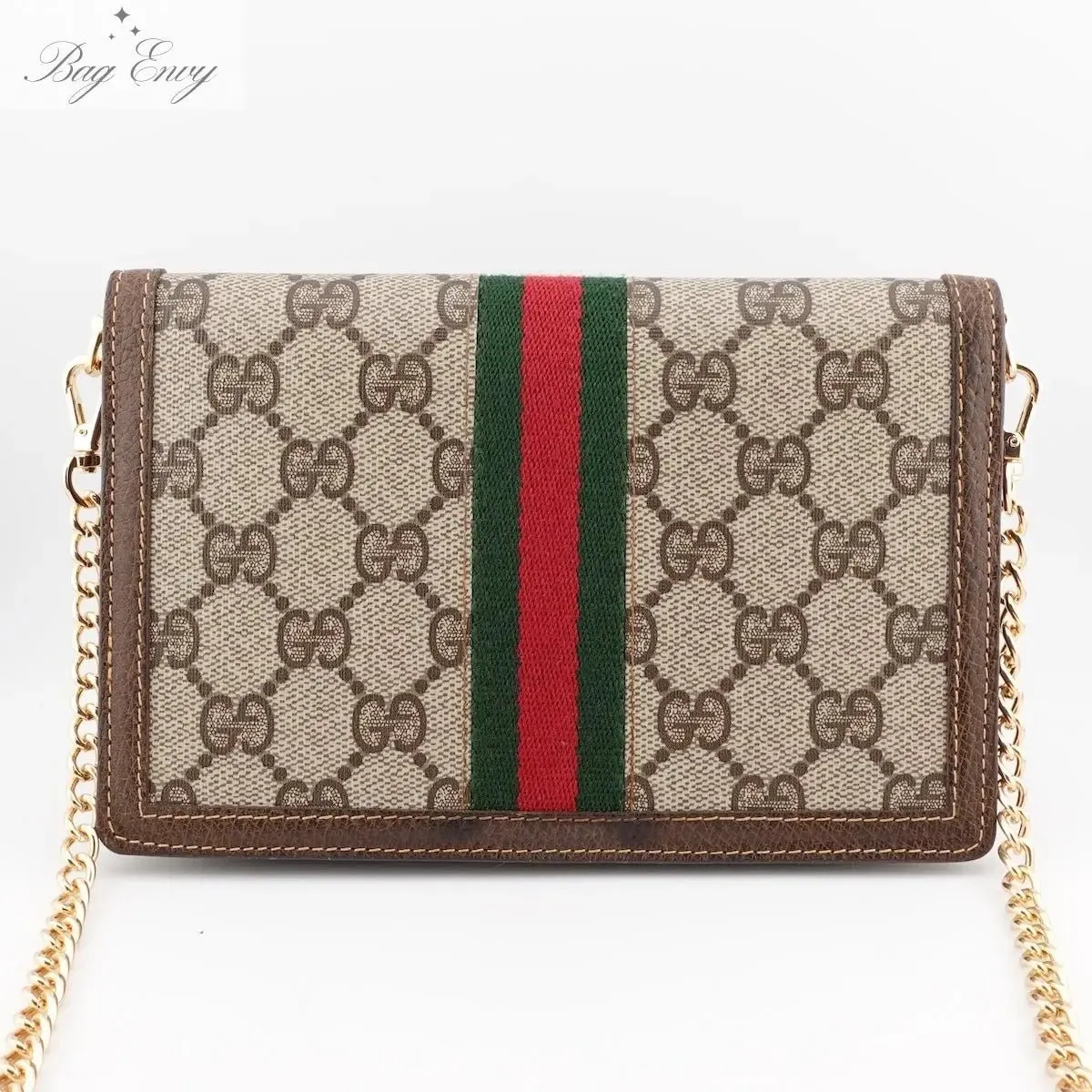 GUCCI Mini Ophidia Clutch with Adjustable Chain