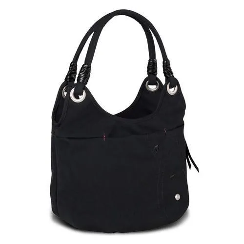 Haiku Women"s Stroll Bucket Eco Shoulder Bag, Black