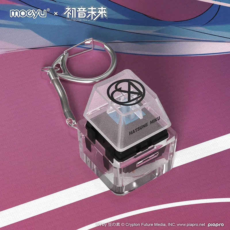 Hatsune Miku - Hatsune Miku Future Beat Keycap Keychain Moeyu