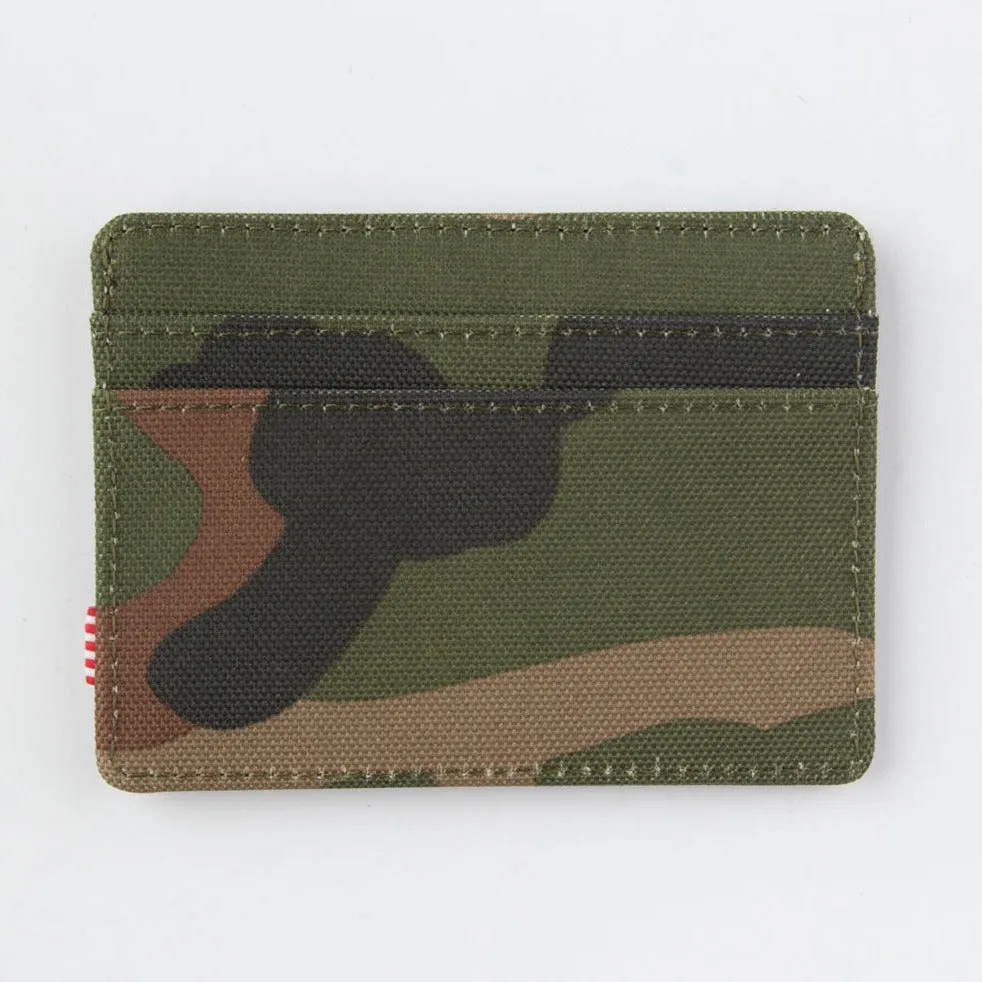 Herschel Charlie Card Holder Wallet Camo