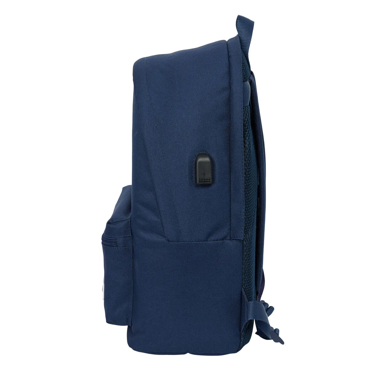 Laptop Backpack Real Madrid C.F. Navy Blue 31 x 44 x 18 cm