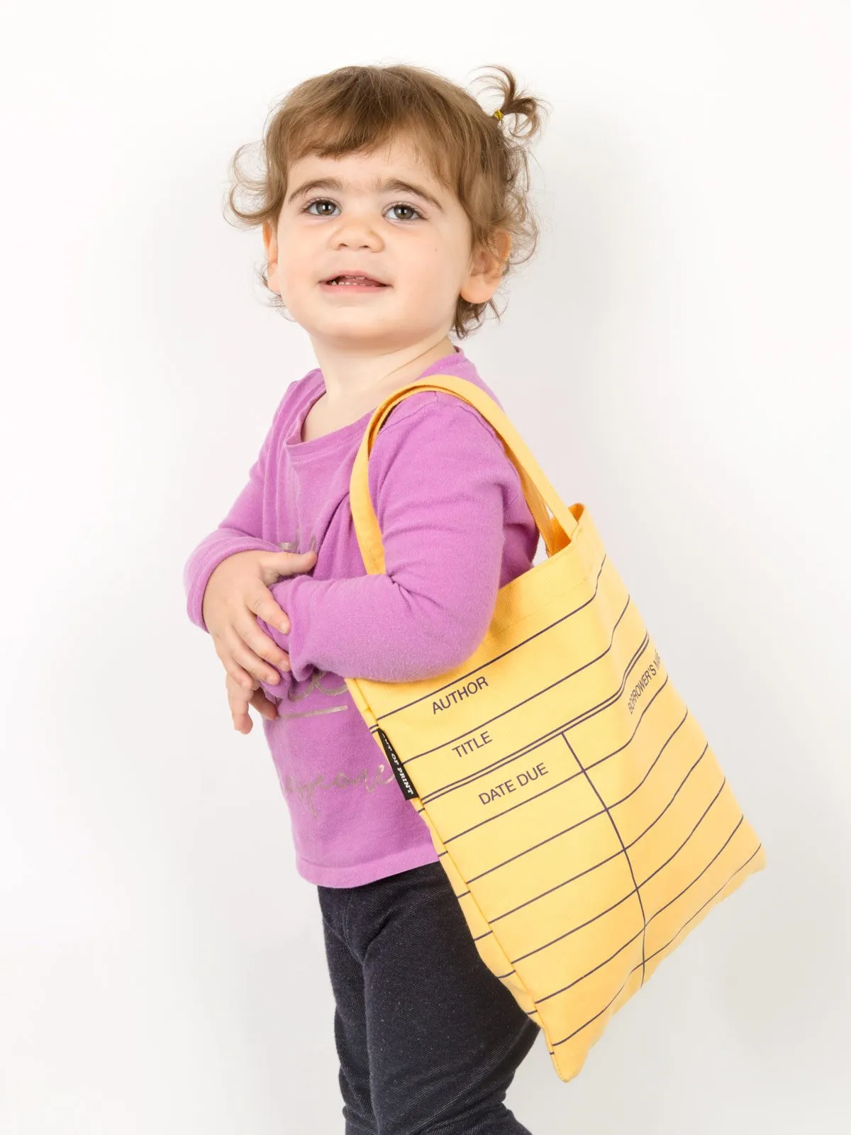 Library Card kids tote bag