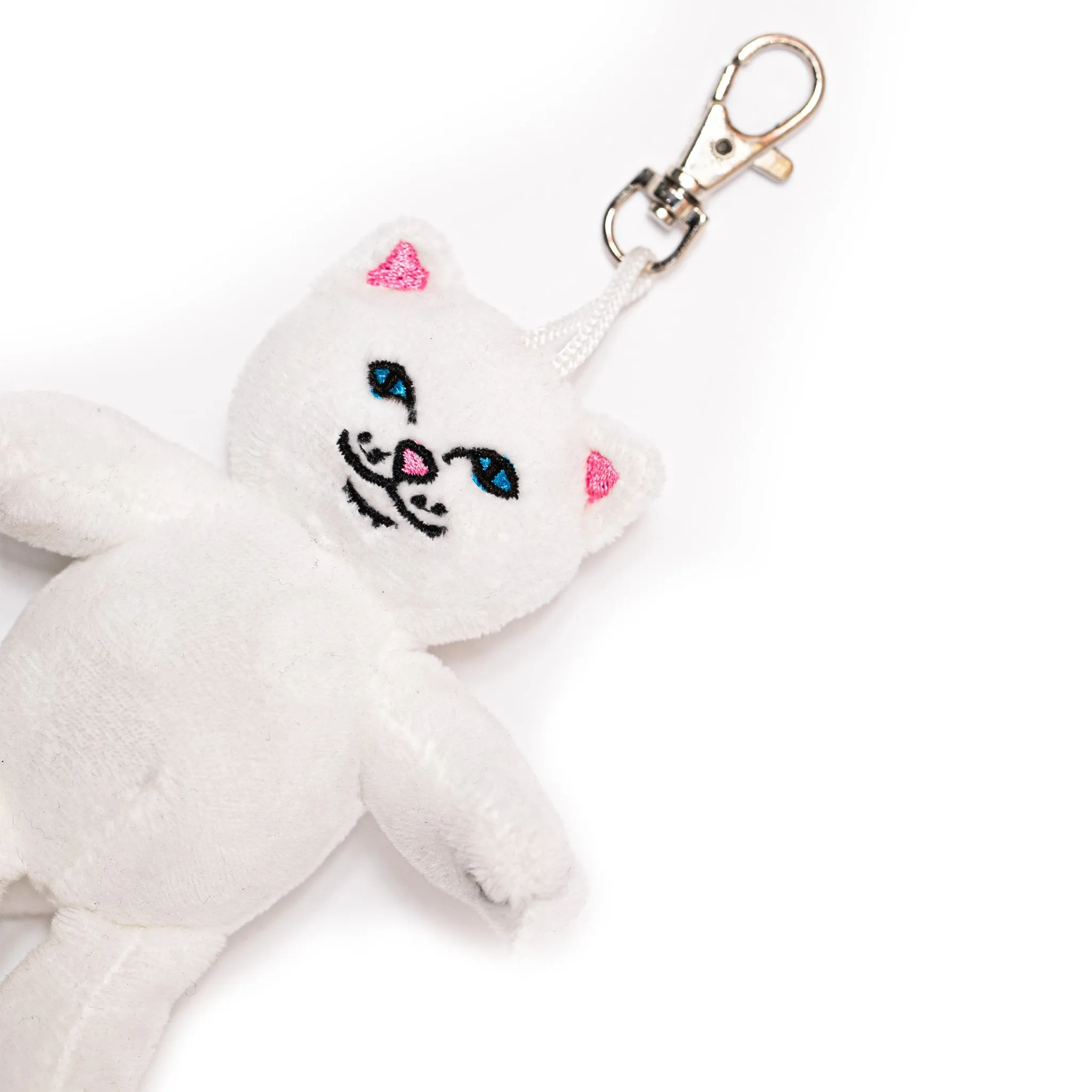 Lord Nermal Plush Keychain (White)