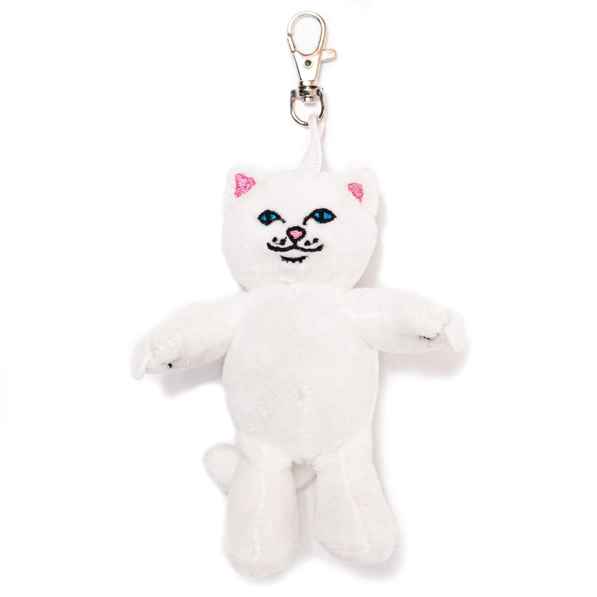 Lord Nermal Plush Keychain (White)