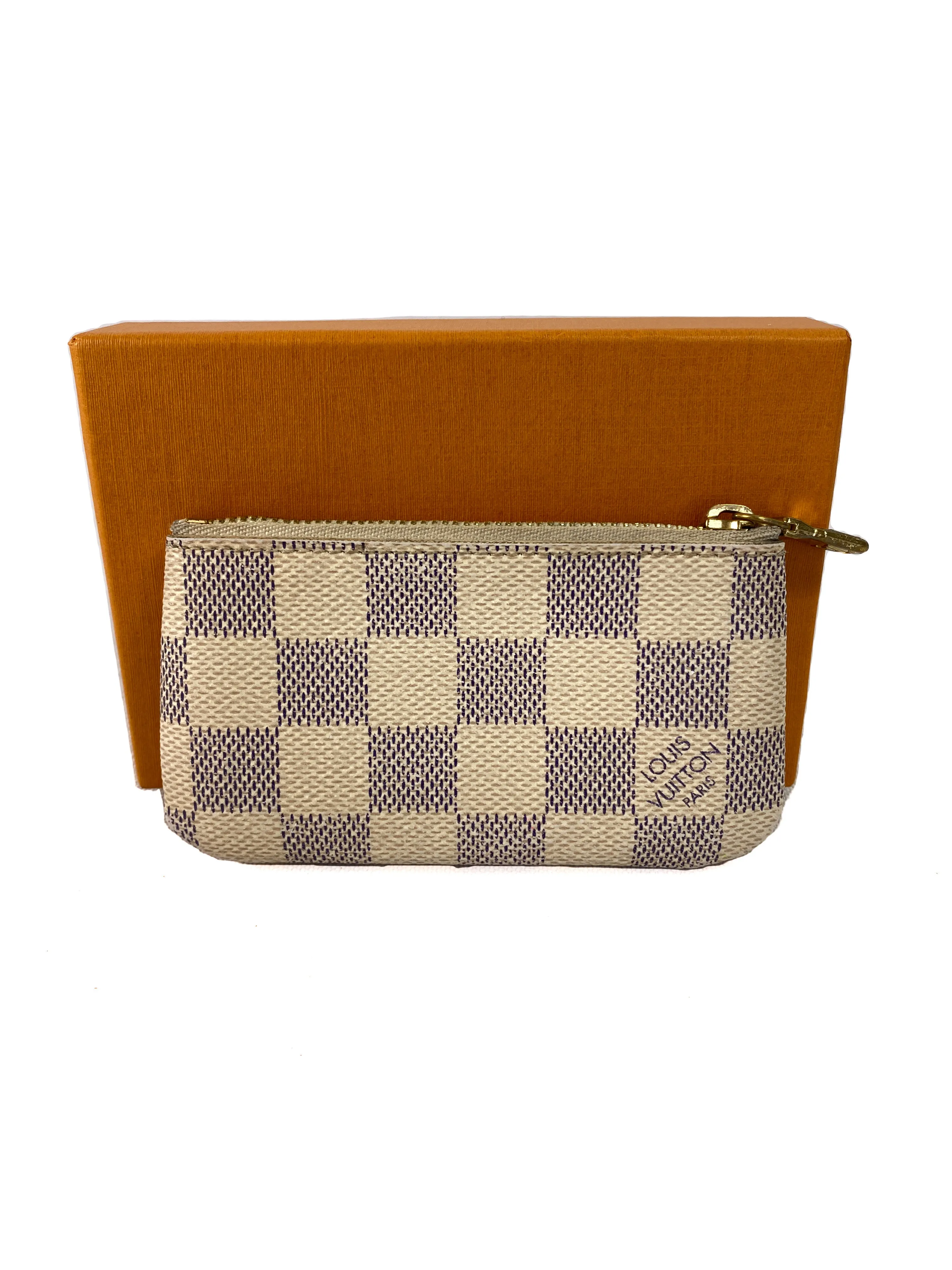 Louis Vuitton Damier Azur Key Pouch BOX