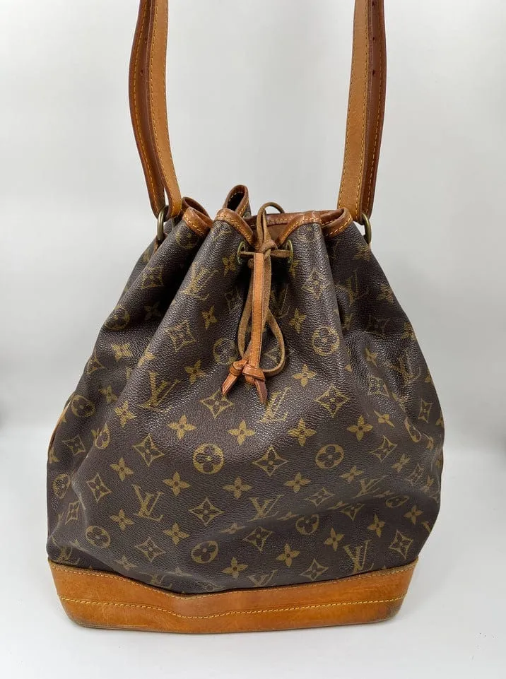 Louis Vuitton Noé Monogram Canvas Brown Bag 1998