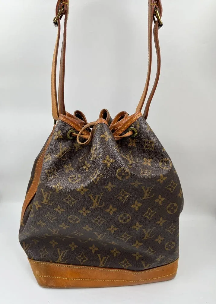 Louis Vuitton Noé Monogram Canvas Brown Bag 1998