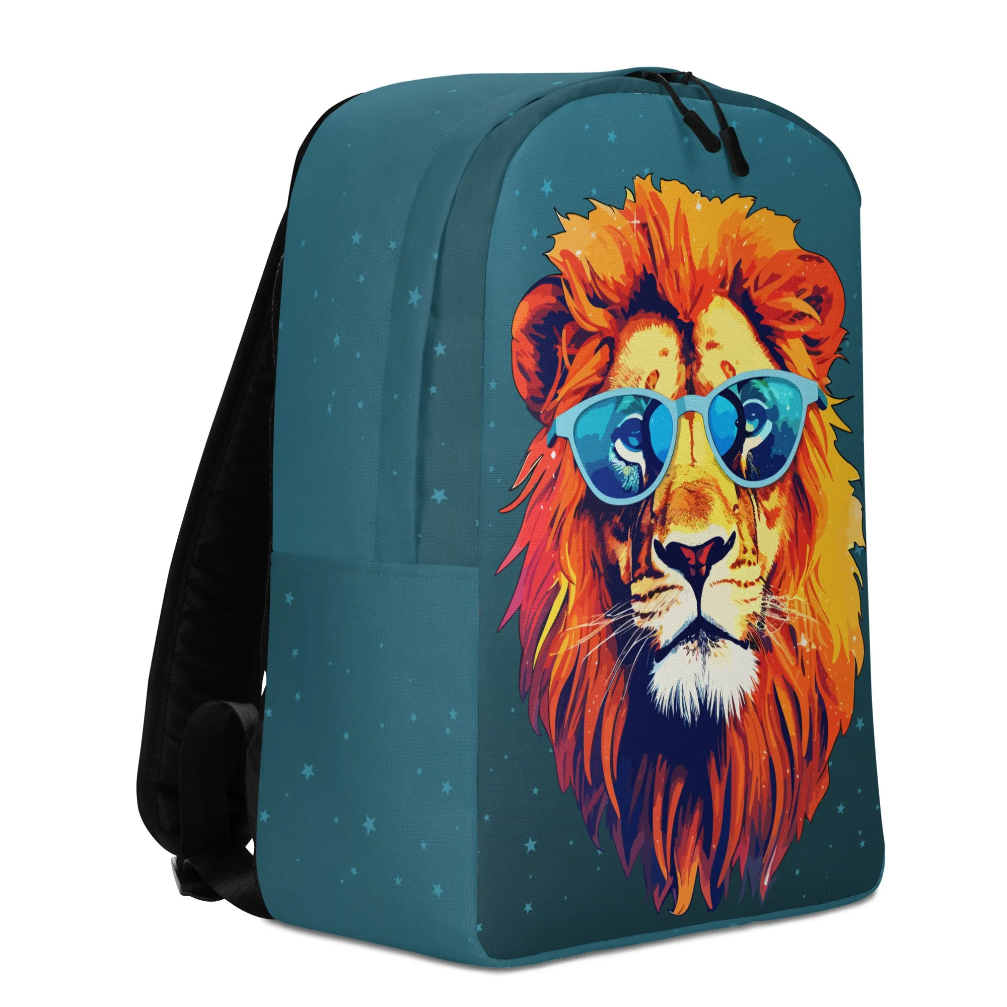 Minimalist Backpack Wise Lion King