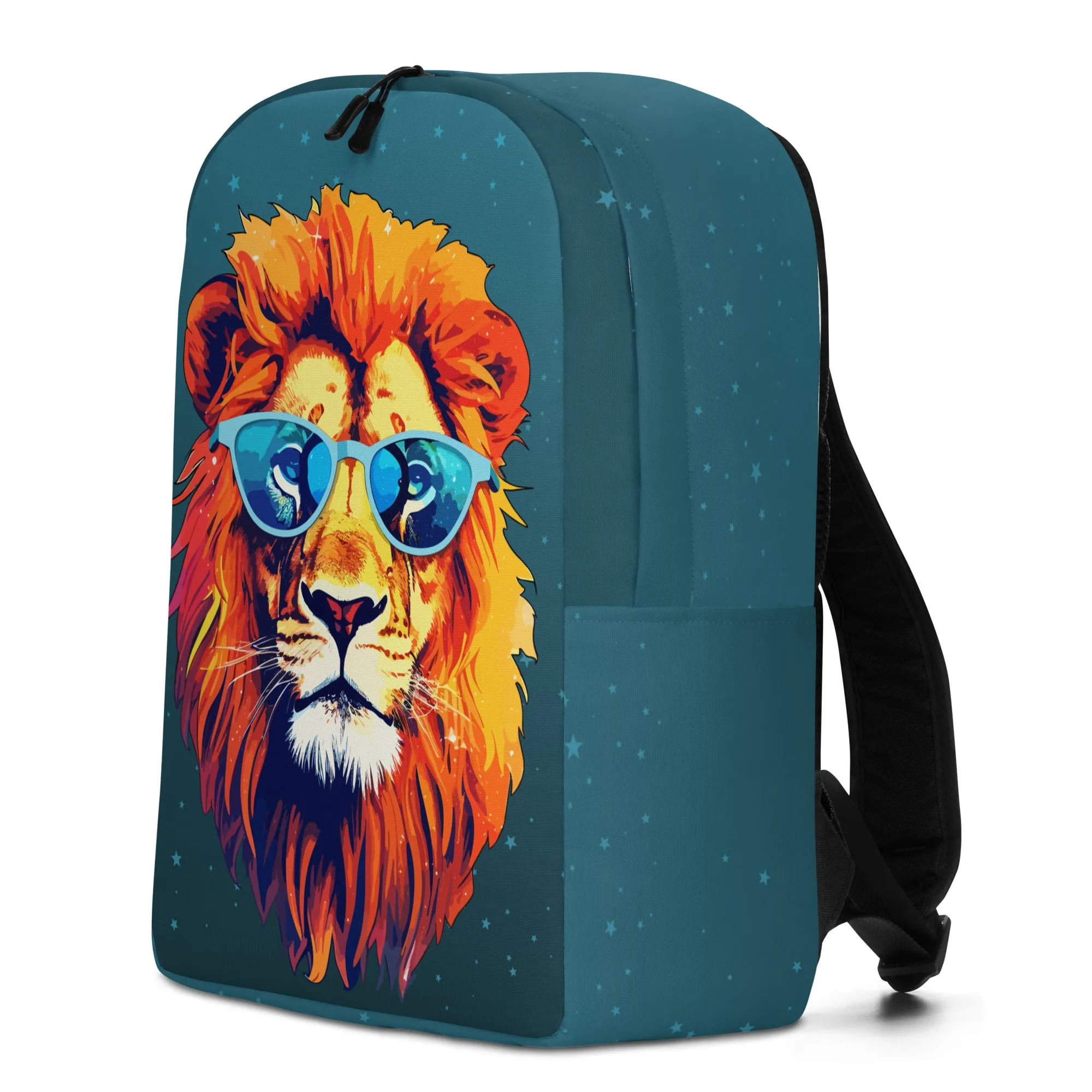 Minimalist Backpack Wise Lion King