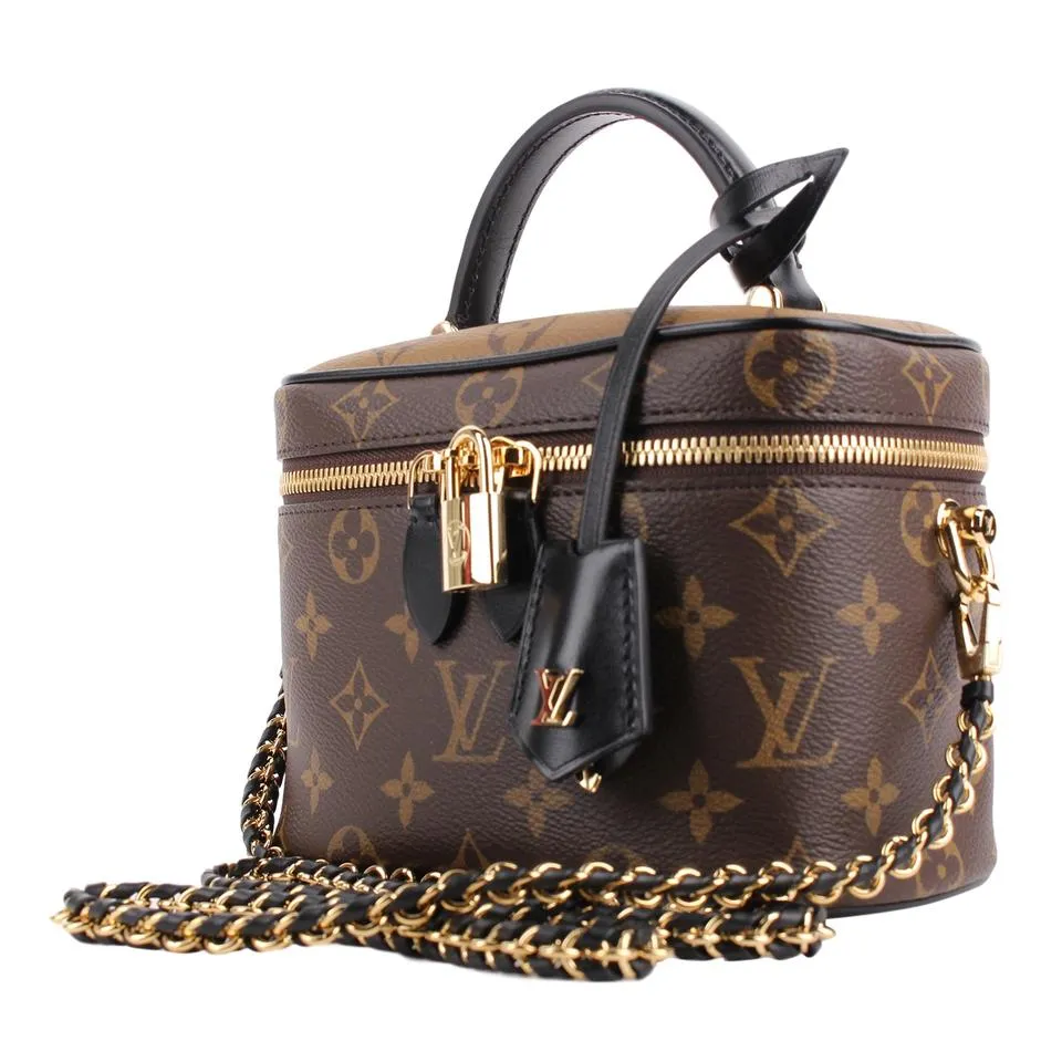 Monogram Vanity Pm Shoulder Bag (Authentic New)