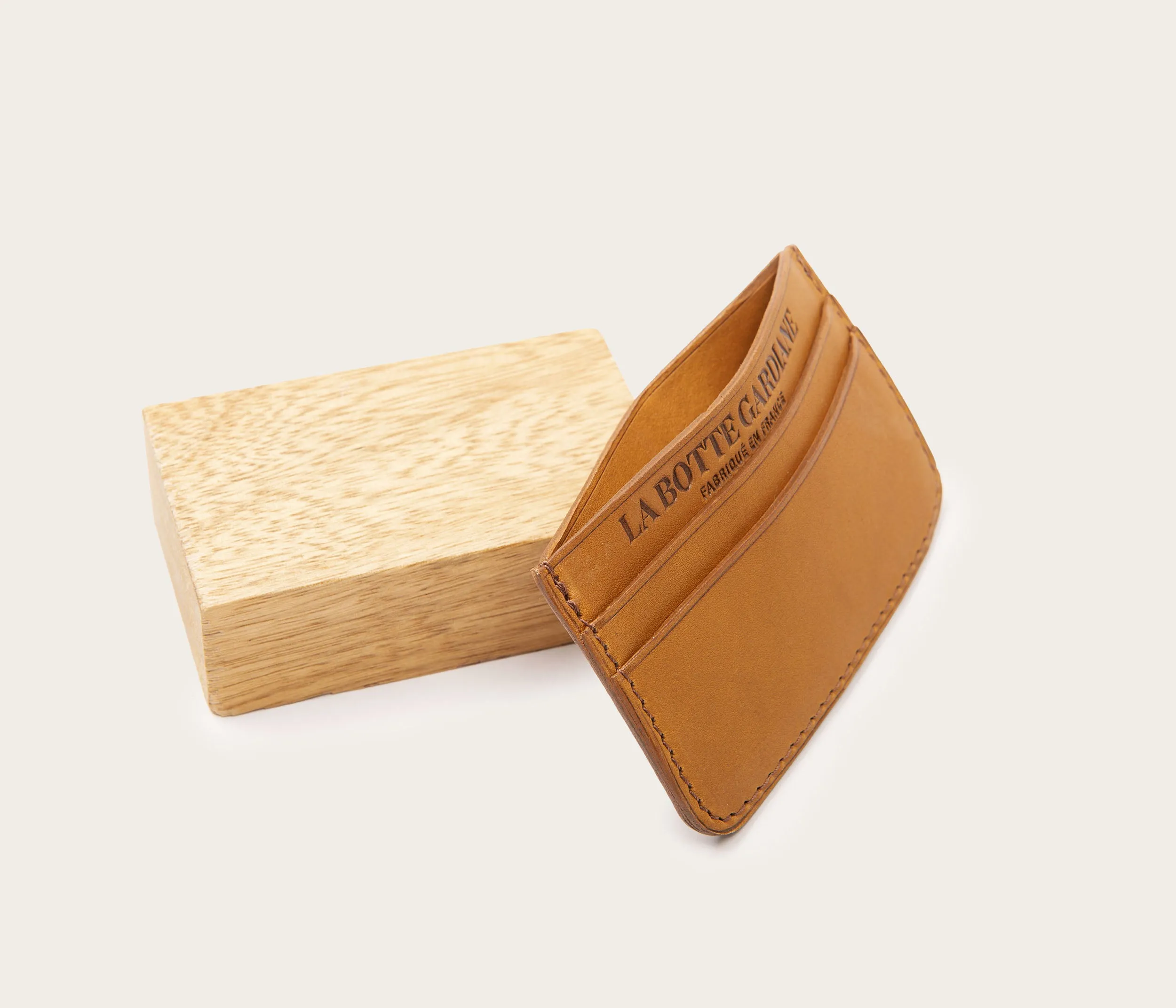 Natural card holder