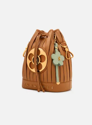 OH Poppi Bucket Bag in Beige