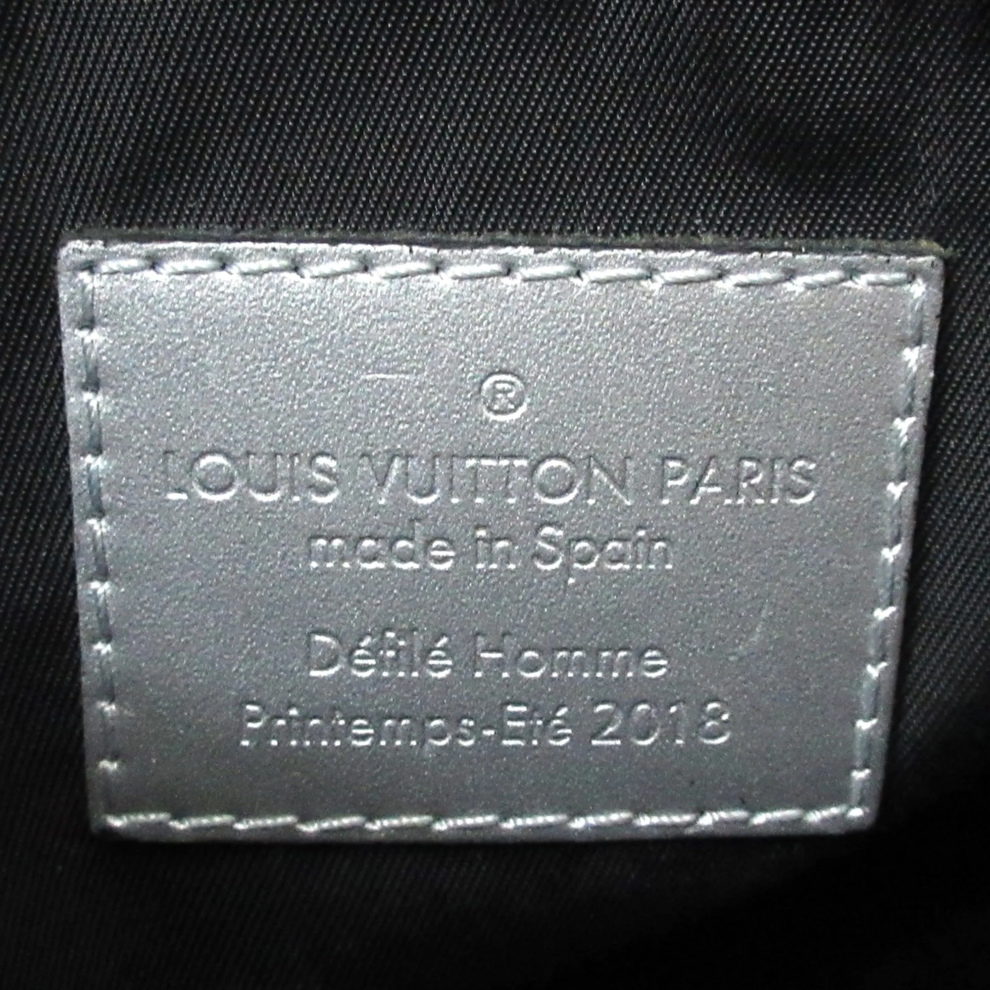 Silver Louis Vuitton Limited Edition Outdoor Reflect Crossbody Bag