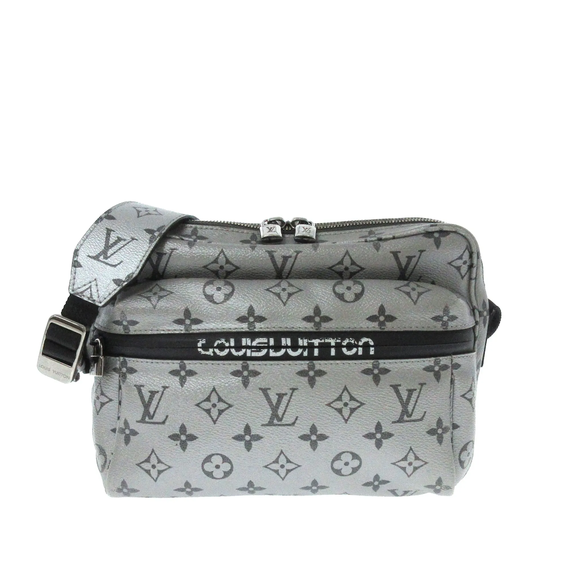 Silver Louis Vuitton Limited Edition Outdoor Reflect Crossbody Bag