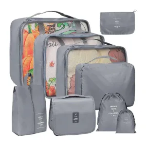 Travel Luggage Organizer 9pcs Set