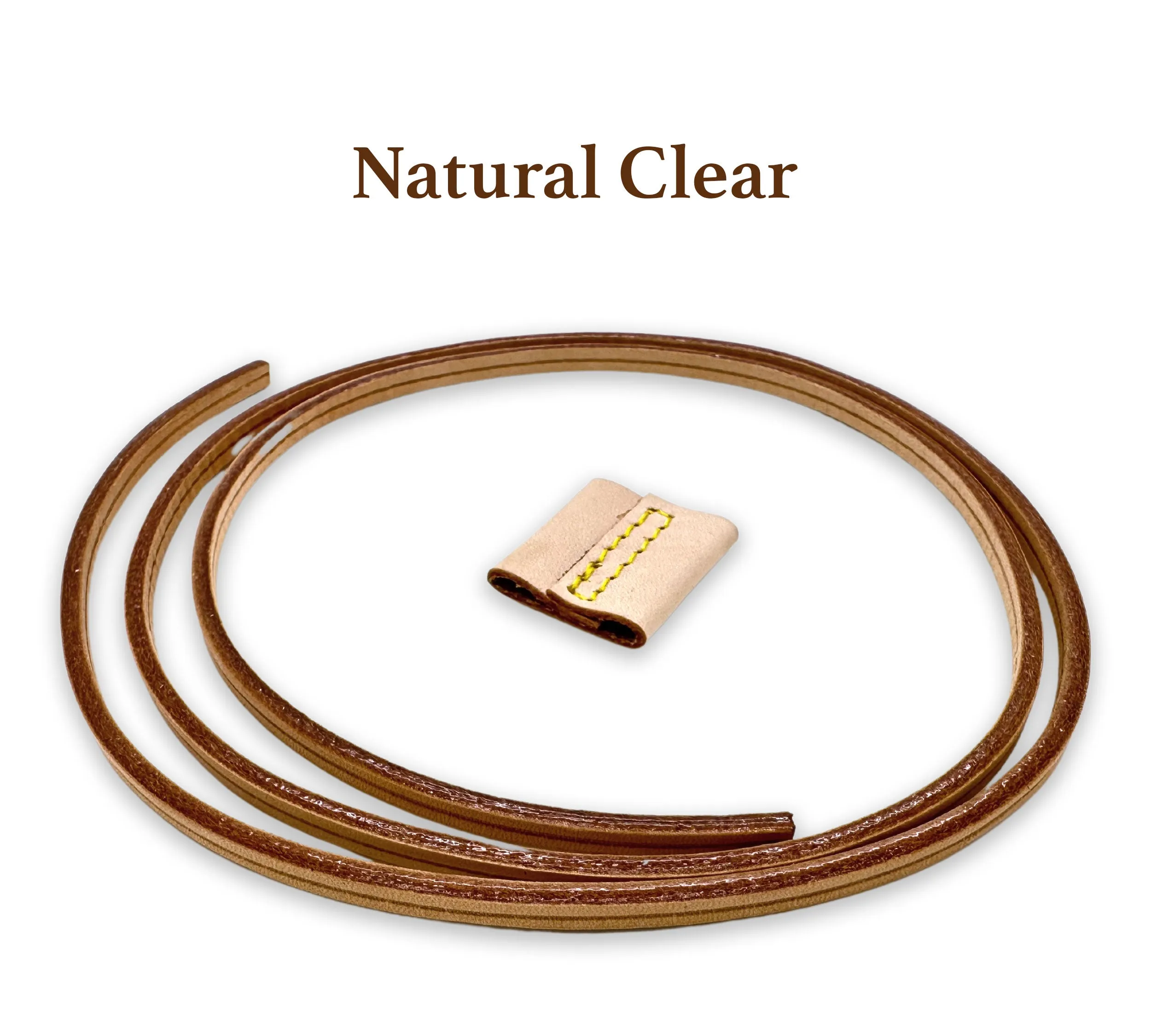 Vachetta Leather Drawstring Cord 4m with Slide For NANO NOE