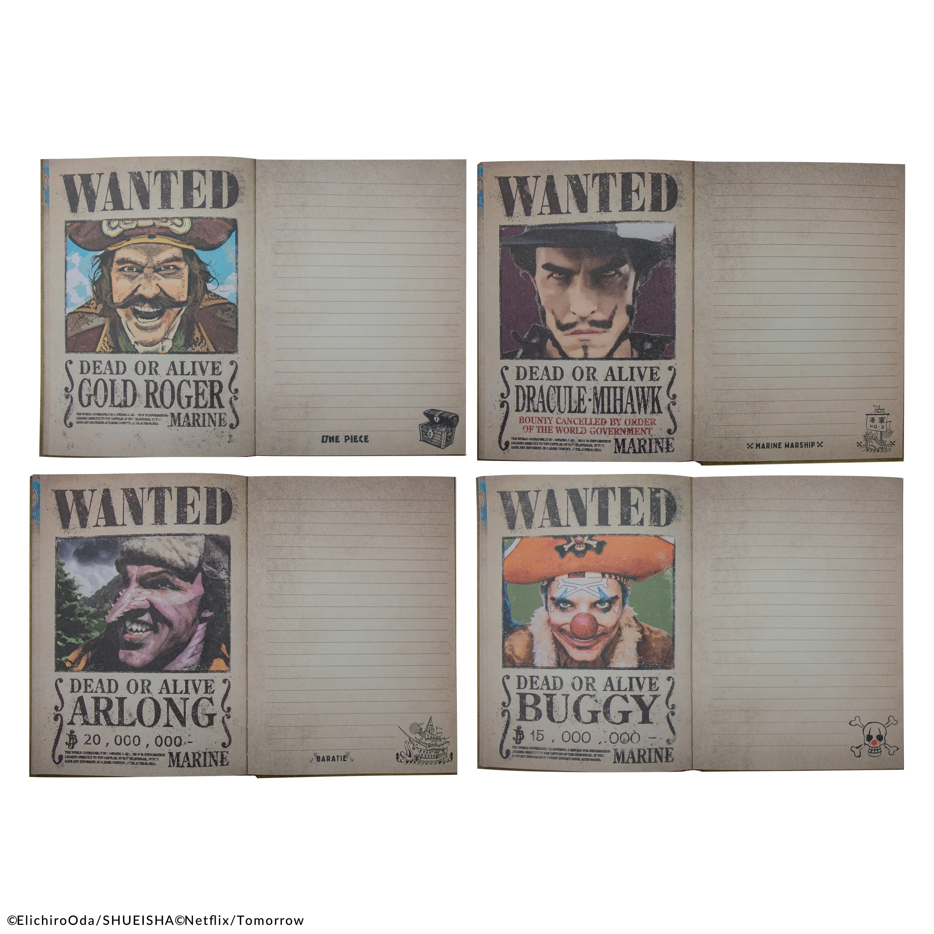 Wanted Posters Notebook