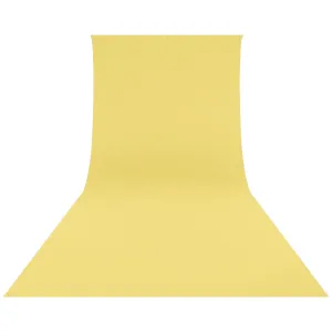 Wrinkle-Resistant Backdrop - Canary Yellow (9' x 20')