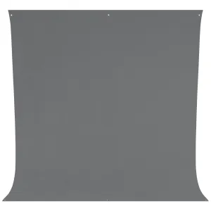 Wrinkle-Resistant Backdrop - Neutral Gray (9' x 10')