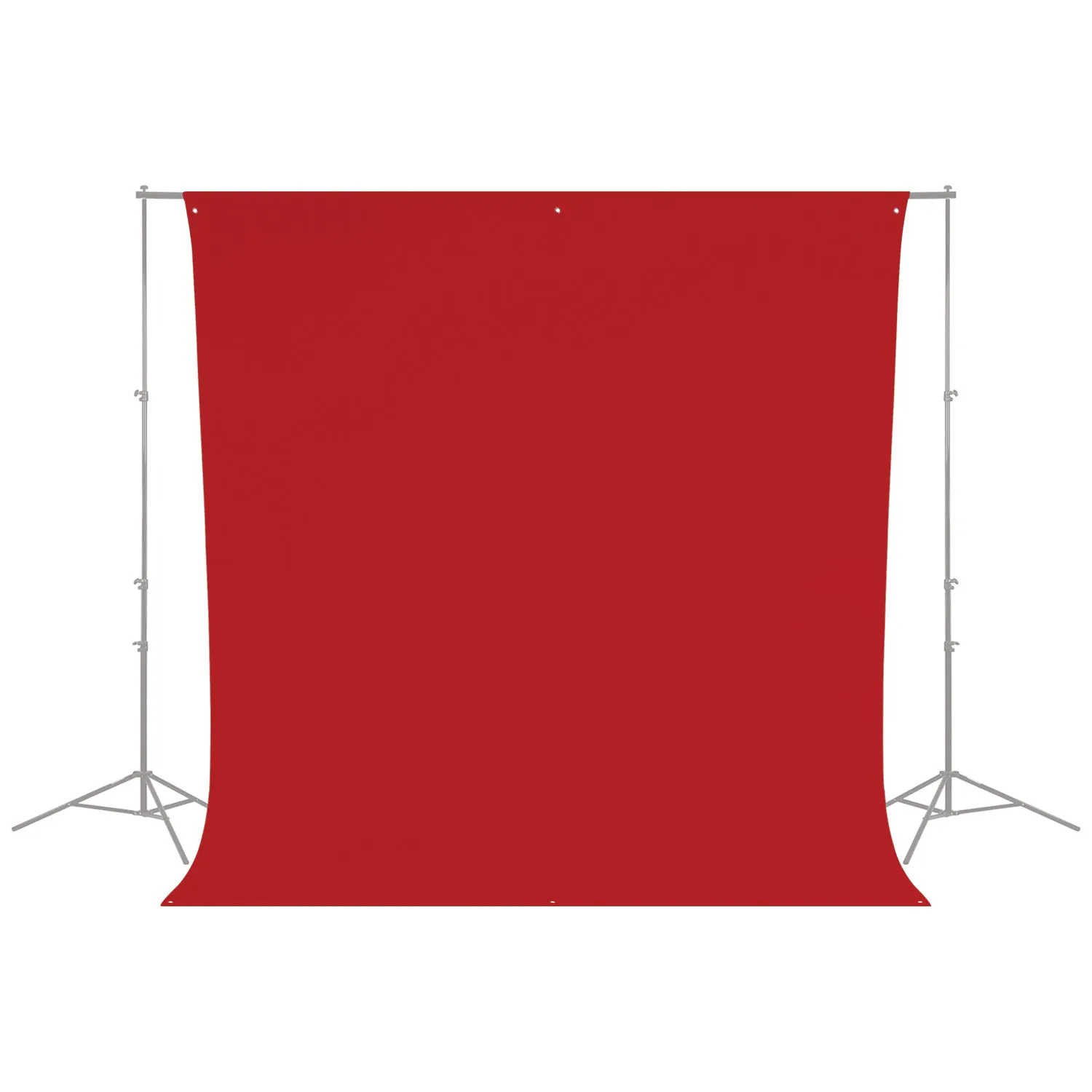 Wrinkle-Resistant Backdrop - Scarlet Red (9' x 10')