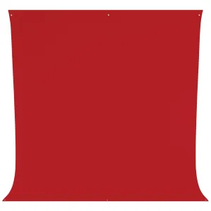 Wrinkle-Resistant Backdrop - Scarlet Red (9' x 10')