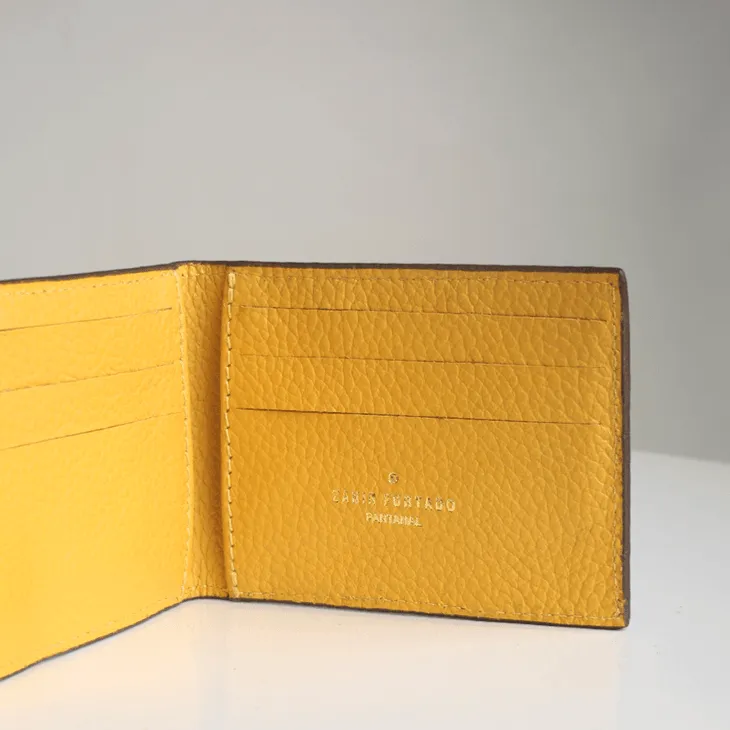 Zanir Furtado Card Holder - Yellow